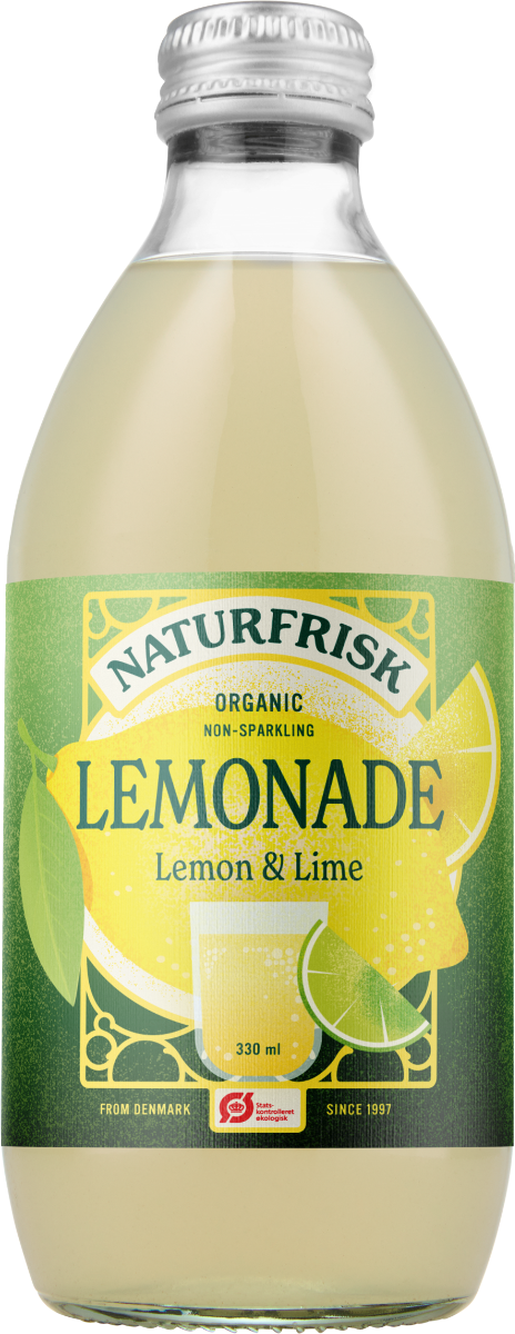 Lime Lemonade, 330 ml, økologisk, Naturfrisk