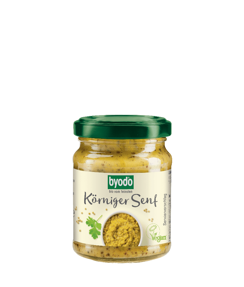 Sennep grov, 125 ml, økologisk, Byodo