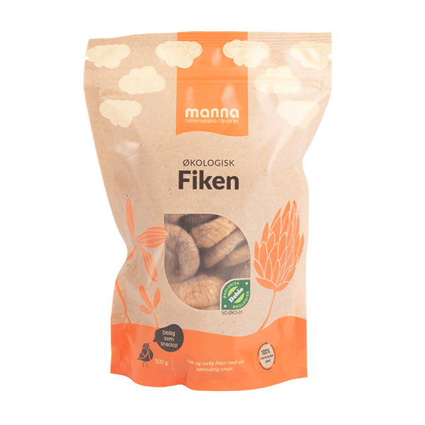 Fiken, 500 g, økologisk, Manna