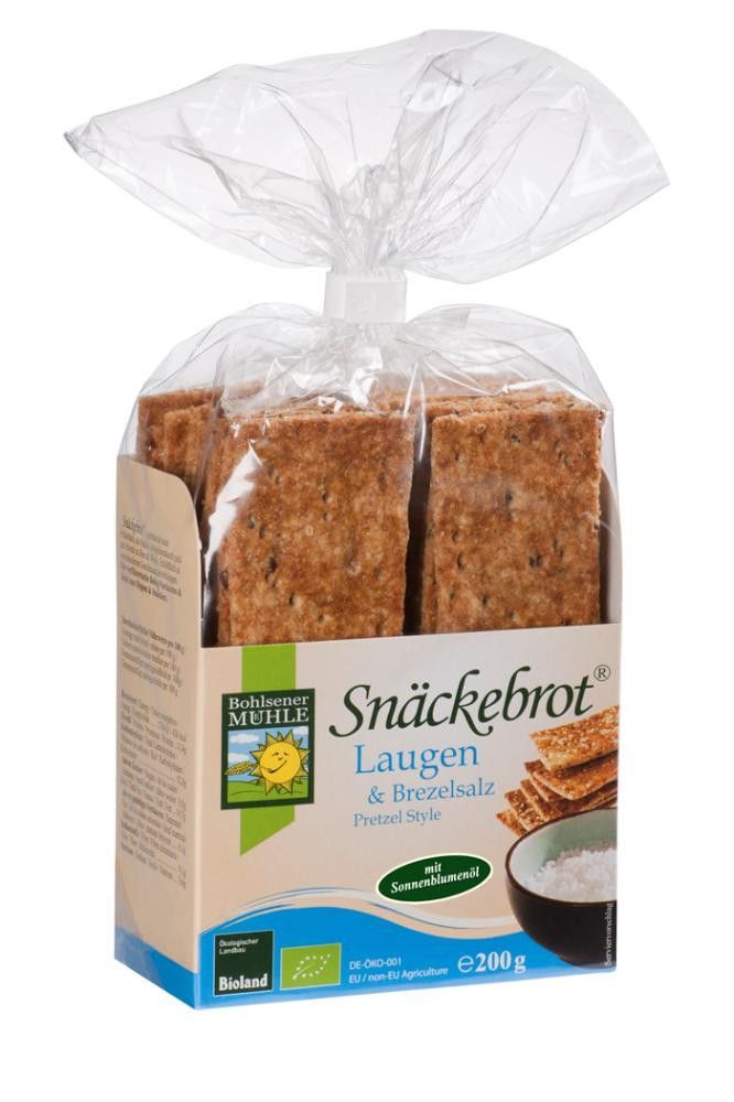 Knekkebrød, 200 g, økologisk, Bohlsener Mühle