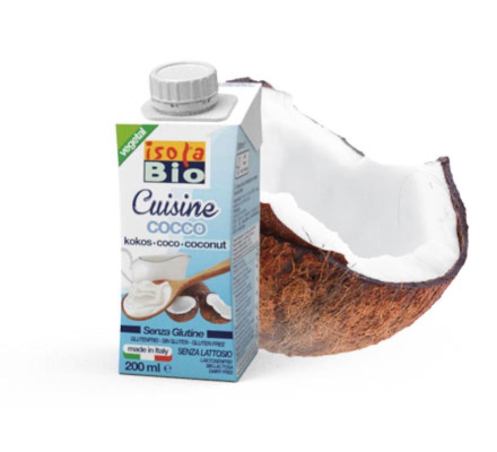 Kokoskrem, 200 ml, økologisk, Isola Bio