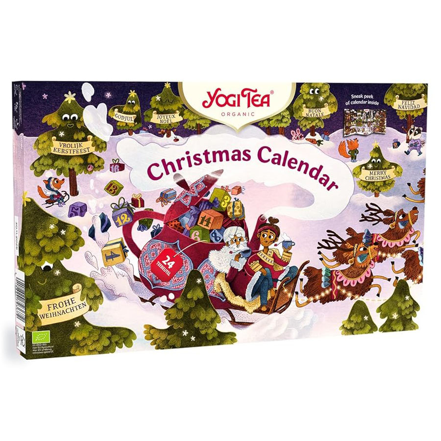 Julekalender te, 24 poser, økologisk, Yogi Tea