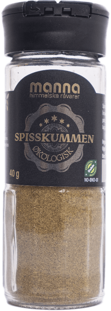 Spisskummen, malt, 40 g, økologisk, Manna