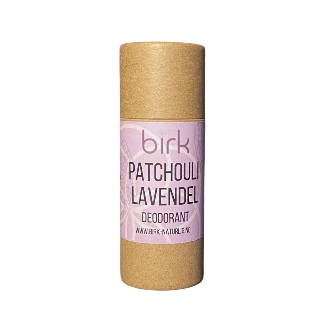 Deodorant, patchouli/lavendel, 35 ml, Birk