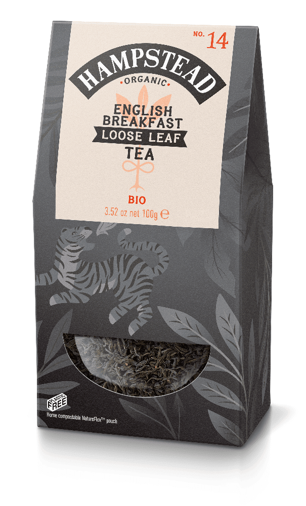 English Breakfast Tea, løsvekt, 100 g, økologisk, Hampstead
