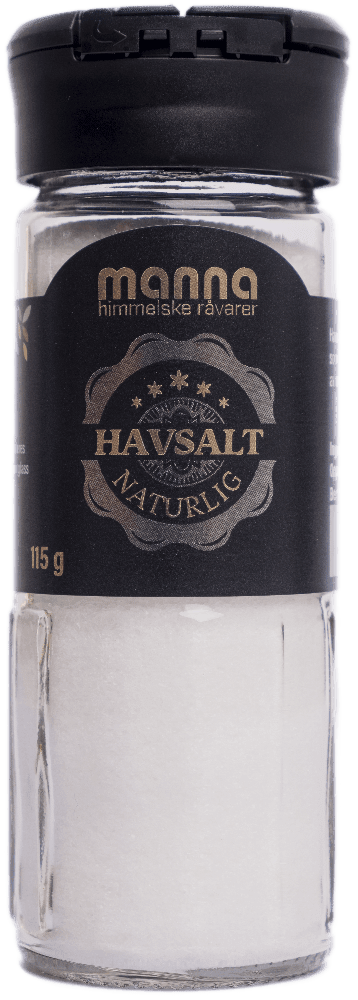 Havsalt, 115 g, Manna