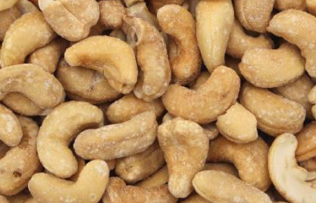 Cashewnøtter, rista & salta, 10 kg, økologisk