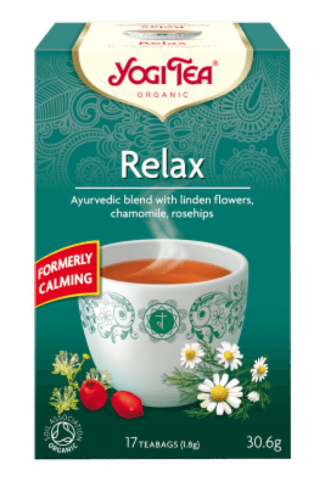 Relax te, 17 poser, økologisk, Yogi Tea