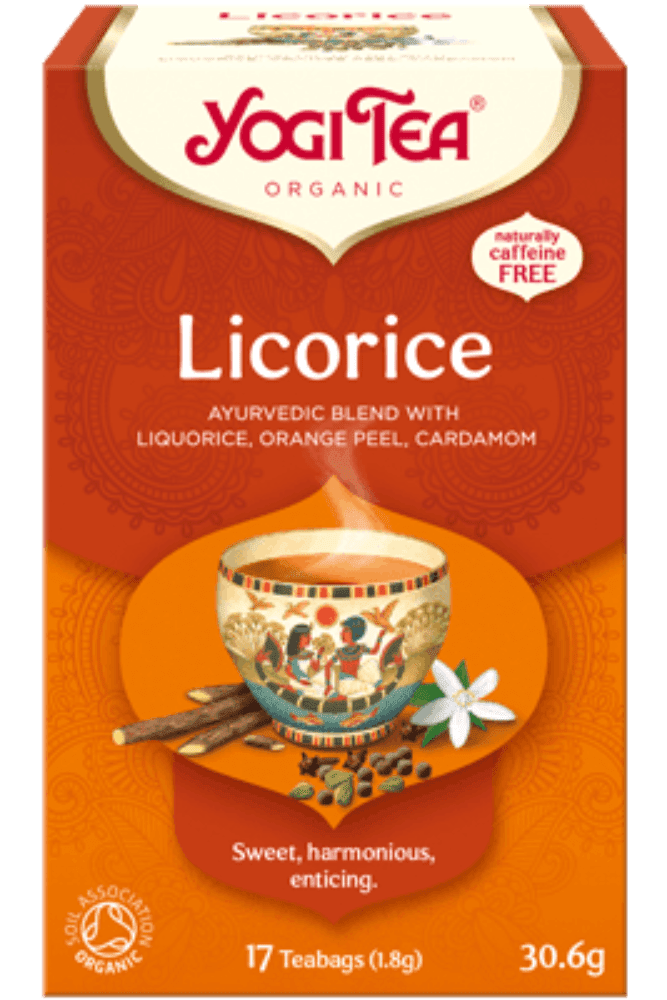 Licorice te, 17 poser, økologisk, Yogi Tea