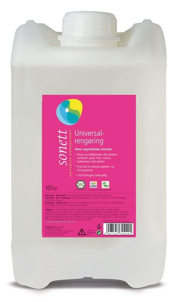 Universalrengjøring, 10 l, økologisk, Sonett