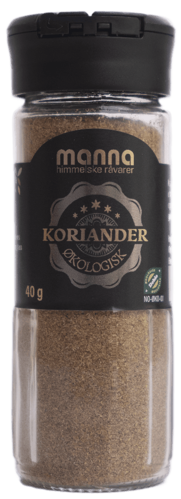 Koriander, 40 g, økologisk, Manna