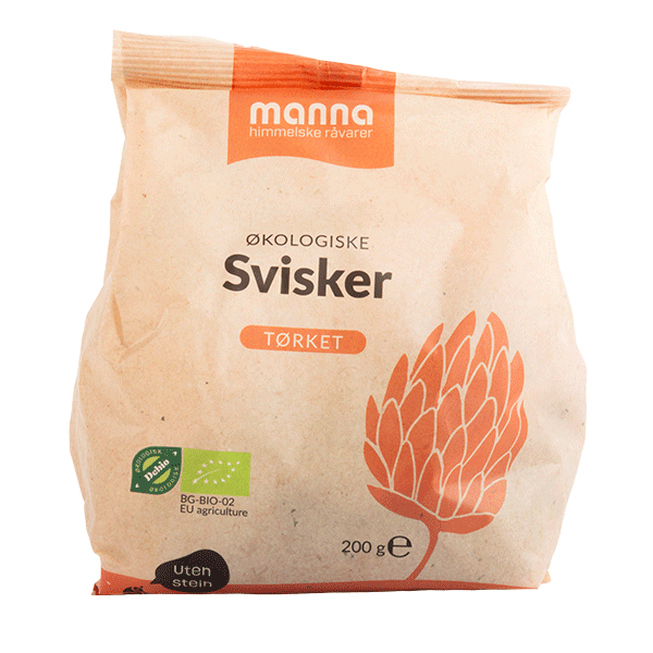 Svisker, 200 g, økologisk, Manna