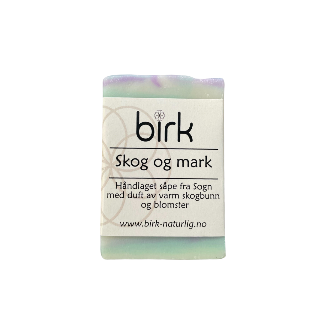 Såpestykke, skog og mark, 90 g, Birk