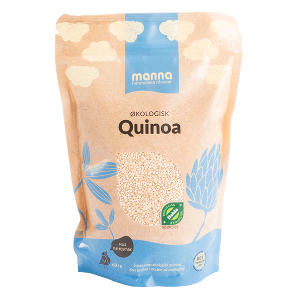 Quinoa, 600 g, økologisk, Manna
