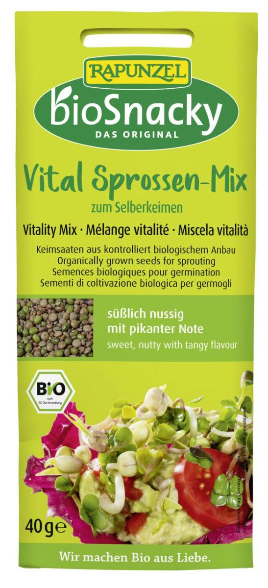 Spirefrø, vital miks, 40 g, økologisk, bioSnacky