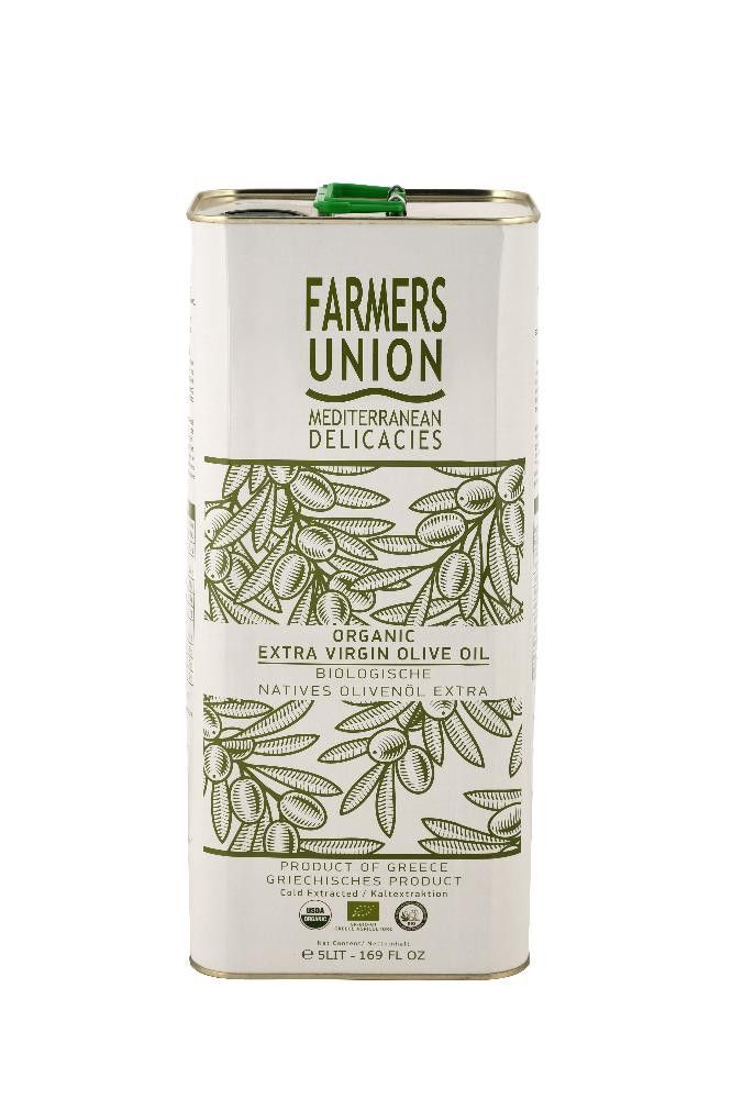 Olivenolje extra virgin, 5 l, økologisk, Farmers U
