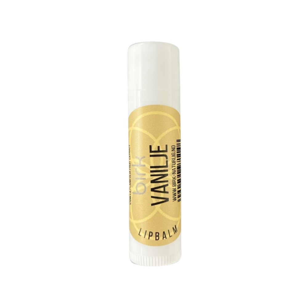 Leppepomade, vanilje, 4,5 ml, Birk