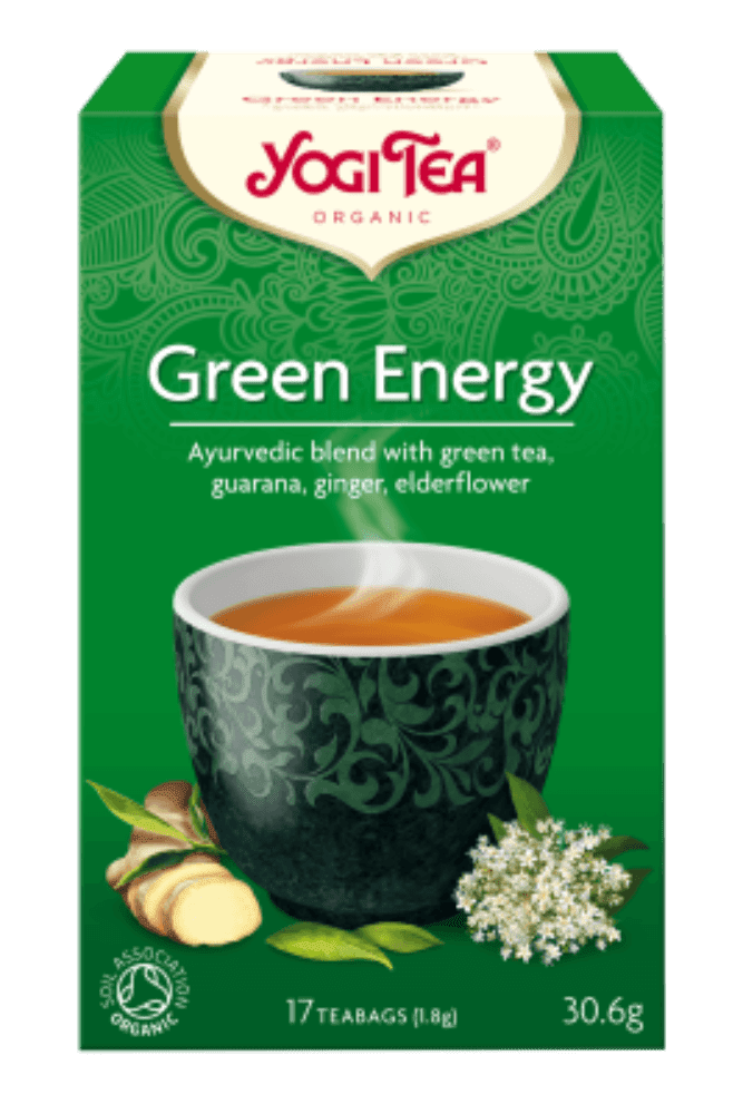Green Energy Kombucha te, 17 poser, økologisk,Yogi