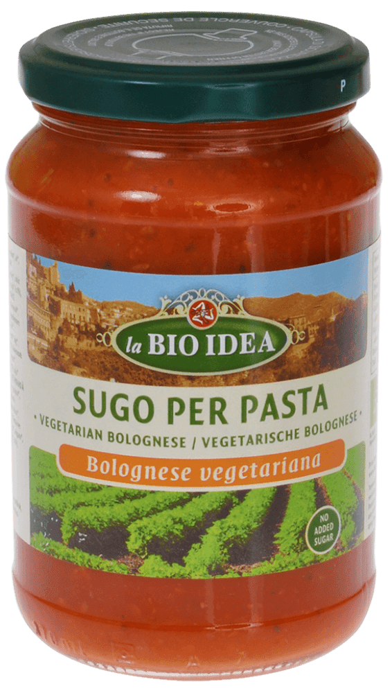 Pastasaus, bolognese, 340 g, økologisk, LaBioIdea