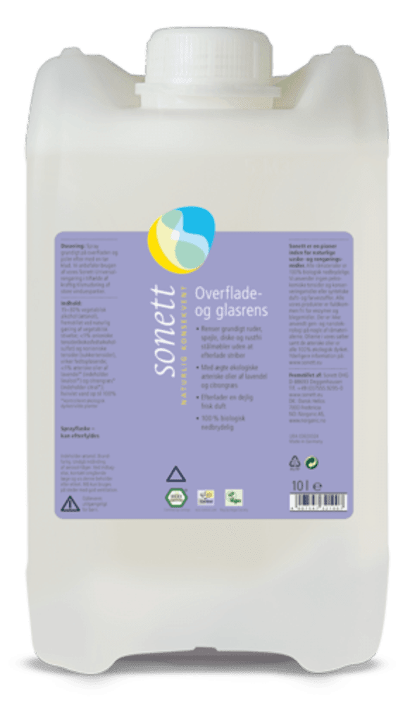 Overflate-og vindusvask, 10 l, økologisk, Sonett