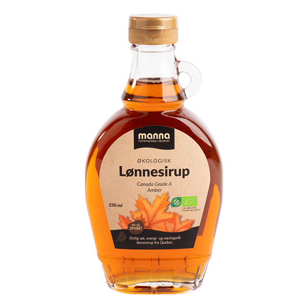 Lønnesirup, 250 ml, økologisk, Manna