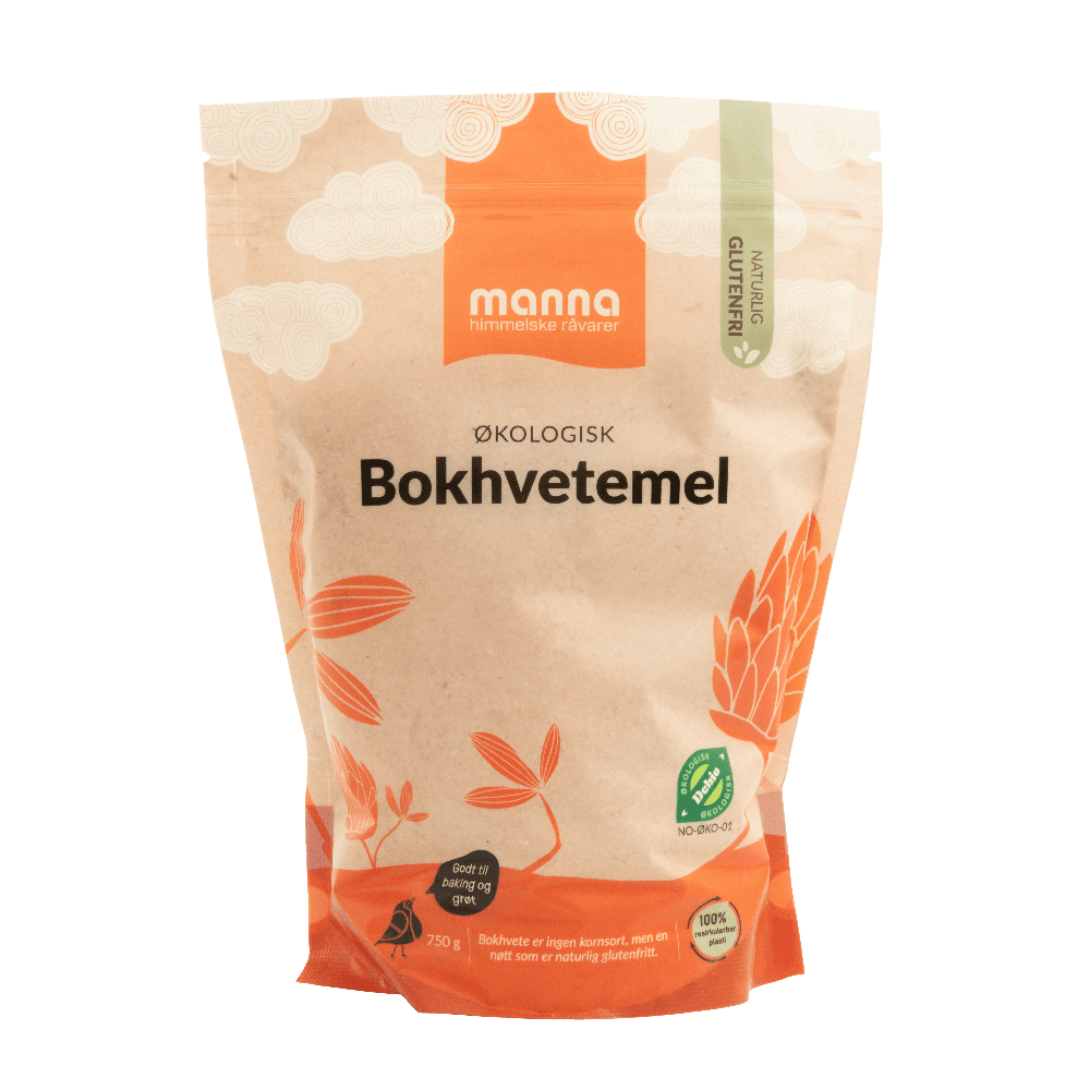 Bokhvetemel, 750 g, økologisk, Manna