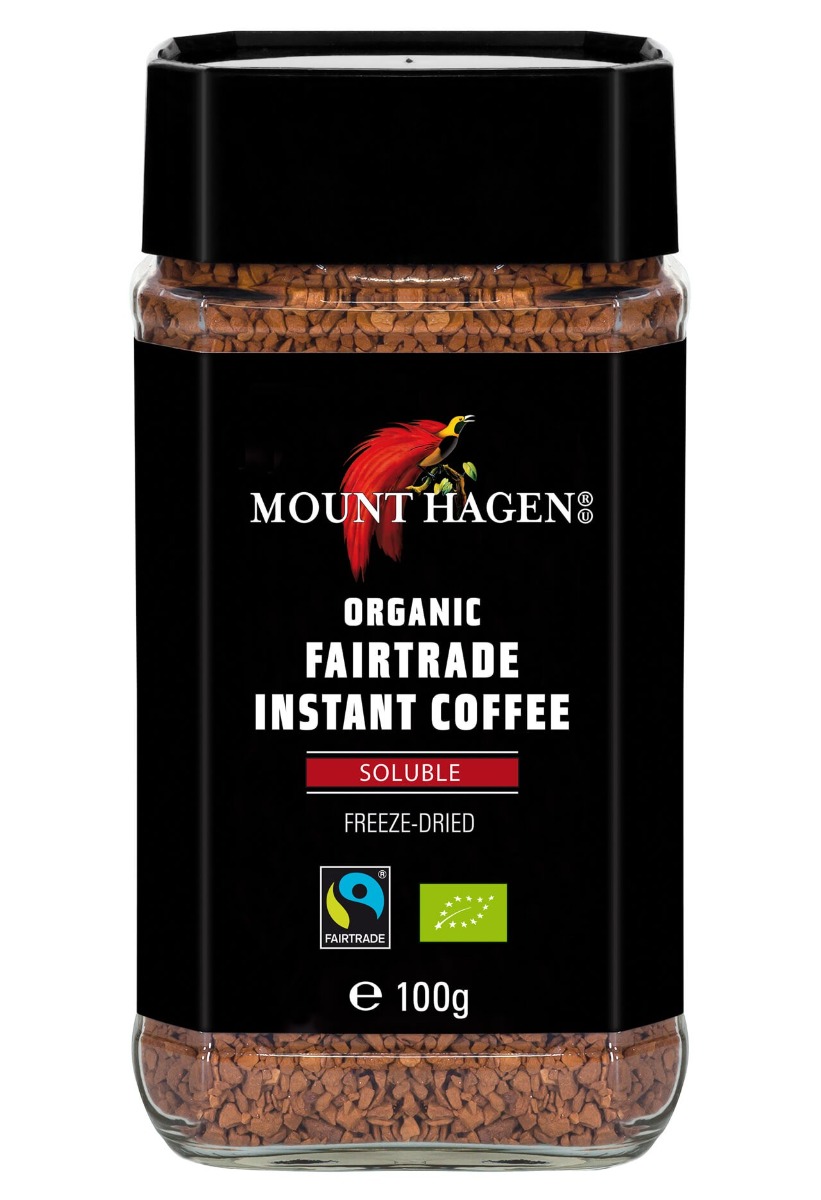Kaffe, instant, 100 g, økologisk, Mount Hagen