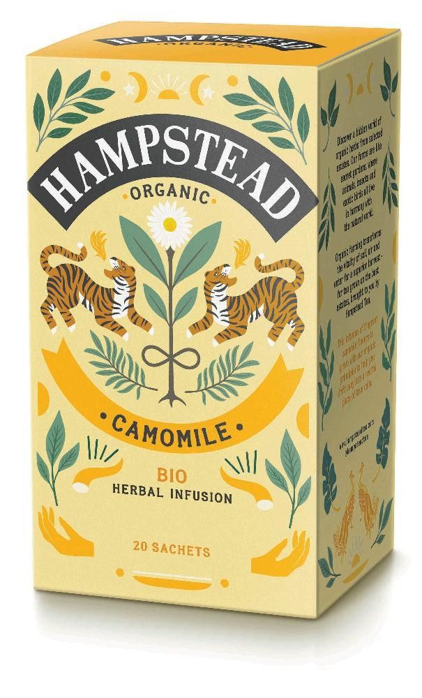 Camomile Tea, 20 poser, økologisk, Hampstead
