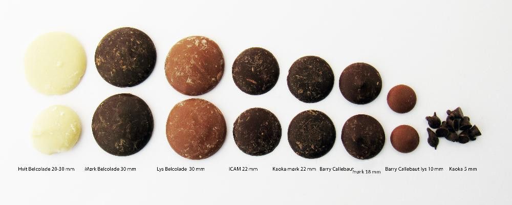 Sjokolade, mørk, 20 kg, økologisk, BarryCallebaut