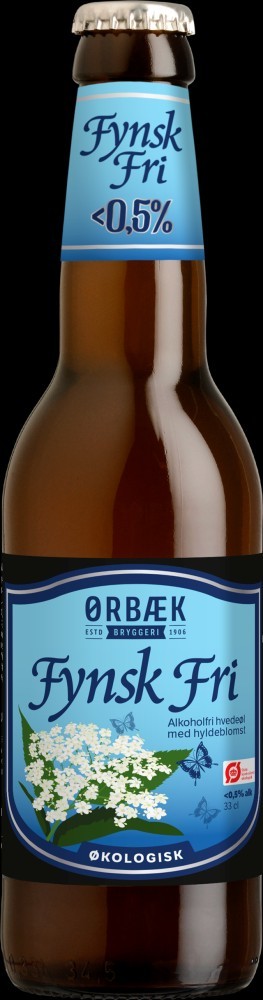 Øl, Fynsk ,alkoholfri, 33cl, økologisk, Ørbæk