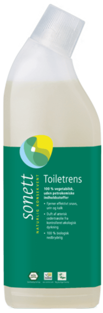 Toalettrens, Citronella, 750 ml, økologisk, Sonett