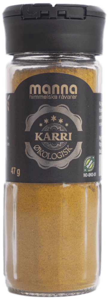 Karri, 47 g, økologisk, Manna