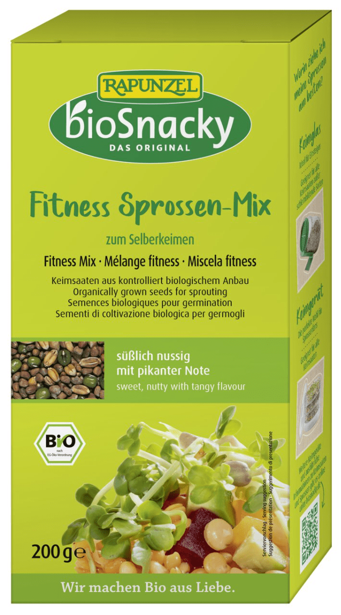 Spirefrø, fitness, 200 g, økologisk, bioSnacky