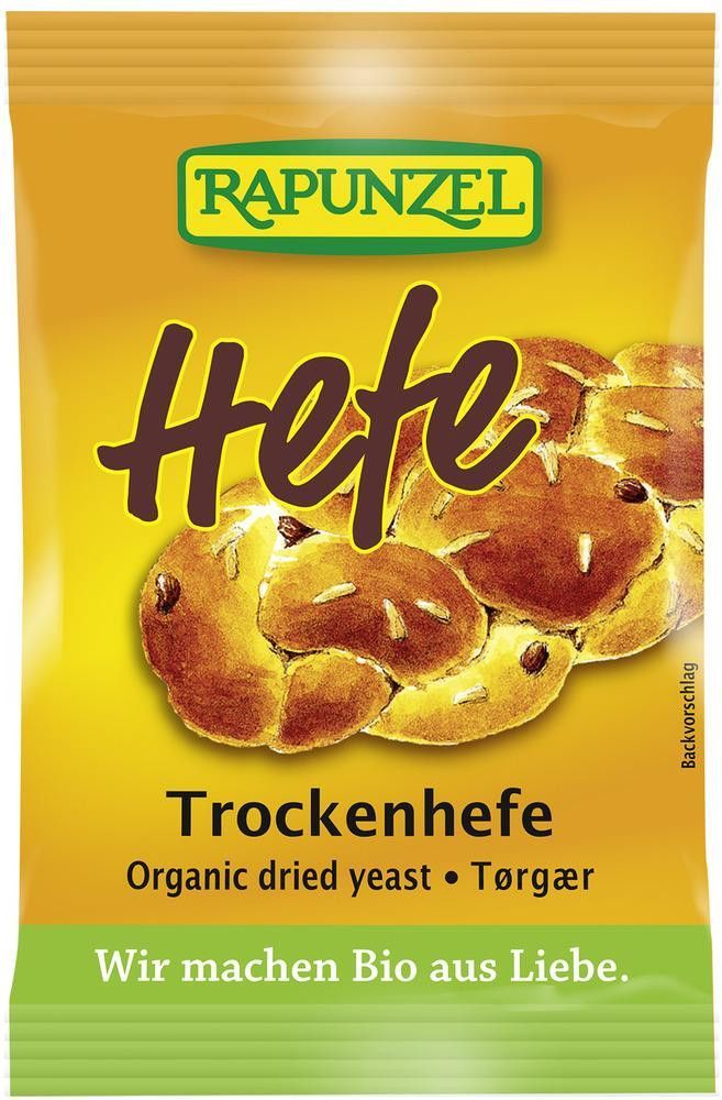 Tørrgjær, 9 g, økologisk, Rapunzel