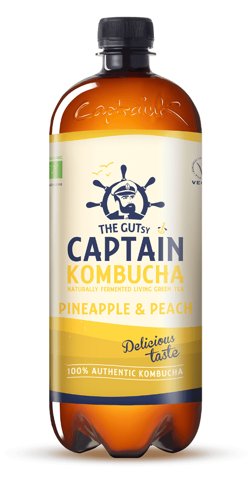 Pineapple,1 l, økologisk, Captain Kombucha