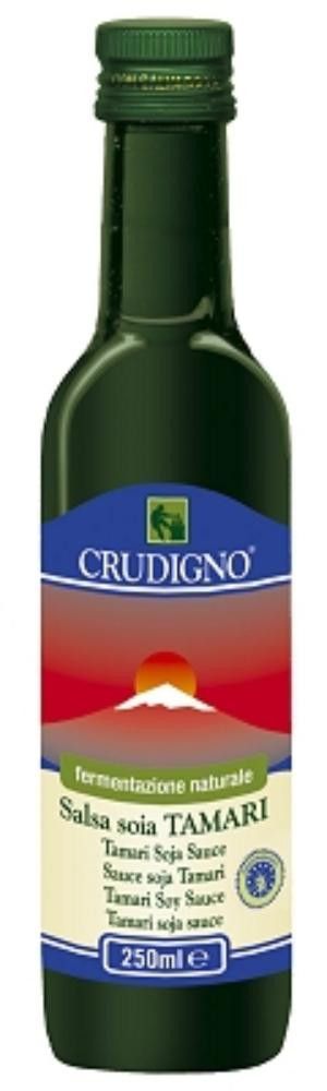 Tamari soyasaus, 250 ml, økologisk, Crudigno