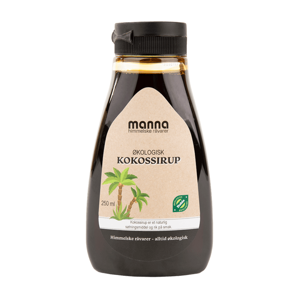 Kokossirup 250 ml, økologisk, Manna