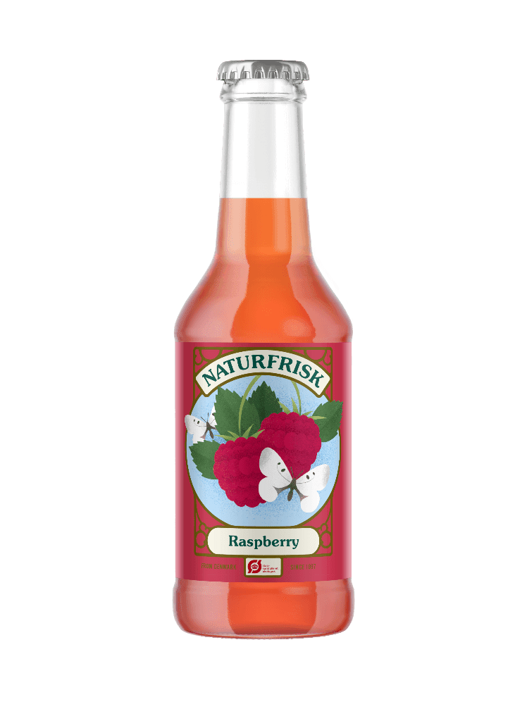 Bringebærbrus, 250 ml, økologisk, Naturfrisk