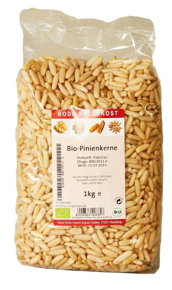 Pinjekjerner, 1 kg, økologisk