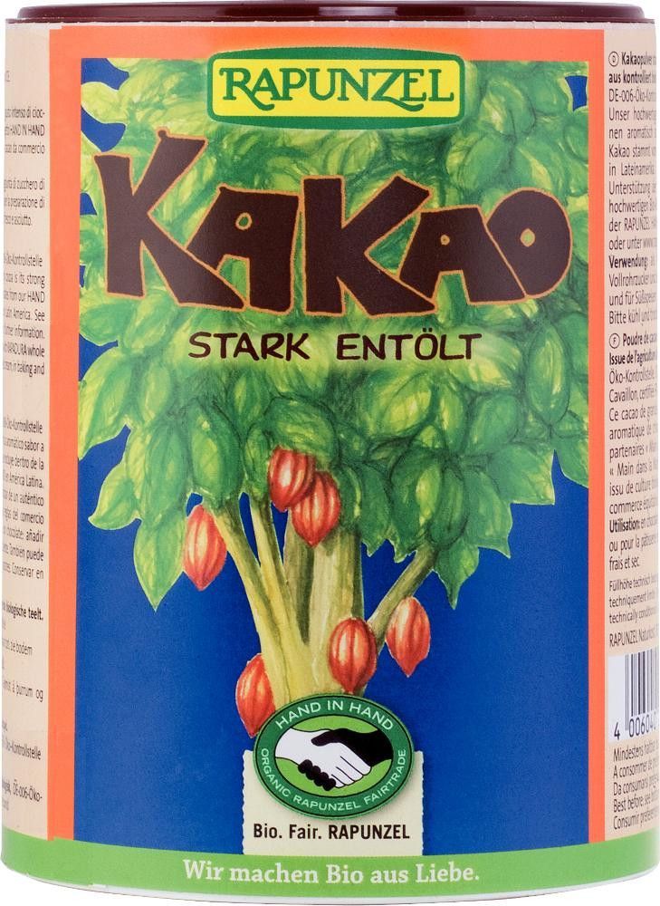 Kakaopulver, lite fett, 2,5 kg, økologisk