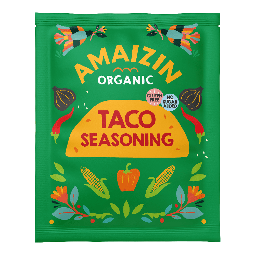 Taco seasoning, 30 g, økologisk, Amaizin