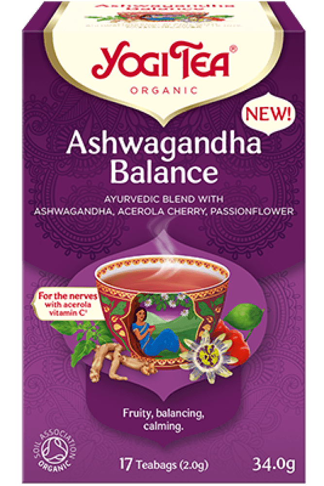 Ashwagandha Balance te, 17 poser, Yogi Tea