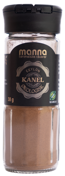 Kanel Ceylon, malt, 38 g, økologisk, Manna