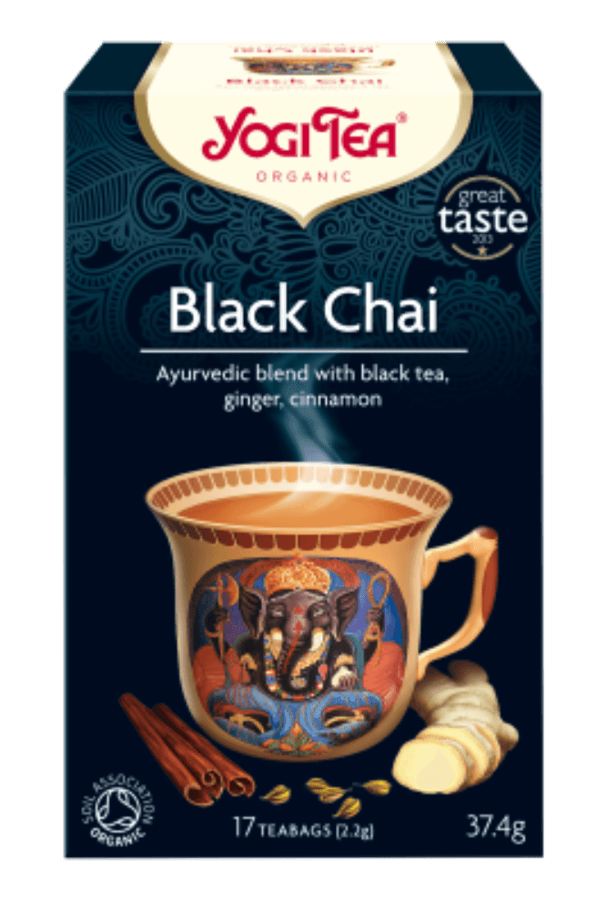 Black Chai te, 17 poser, økologisk, Yogi Tea
