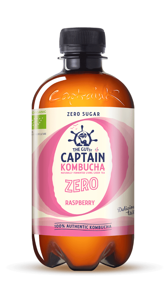 Raspberry Zero, 400ml, økologisk, Captain Kombucha