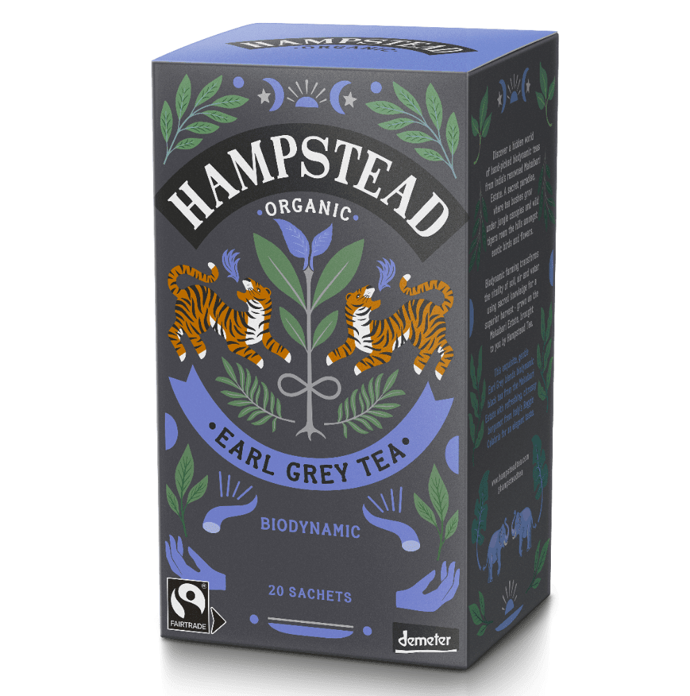 EarlGrey te, 20 poser, økologisk, Hampstead