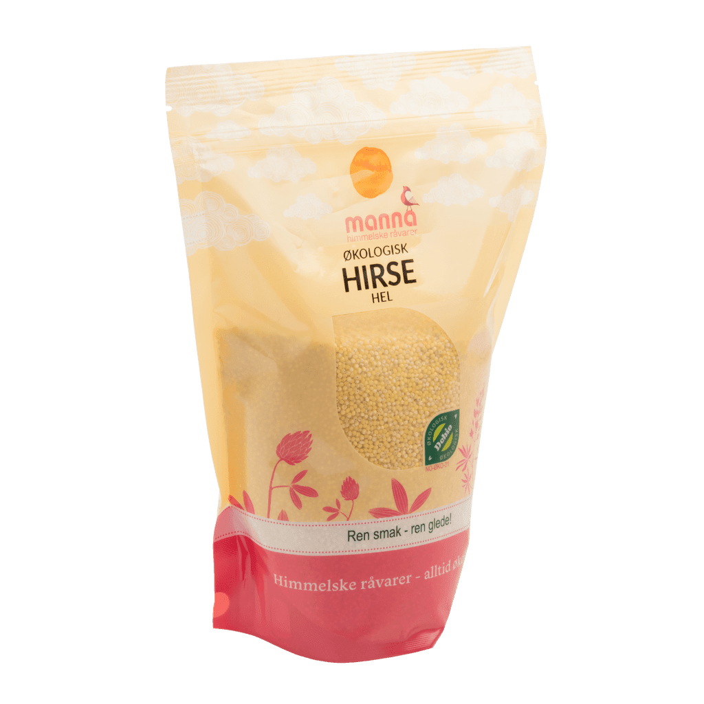 Hirse, 1 kg, økologisk, Manna