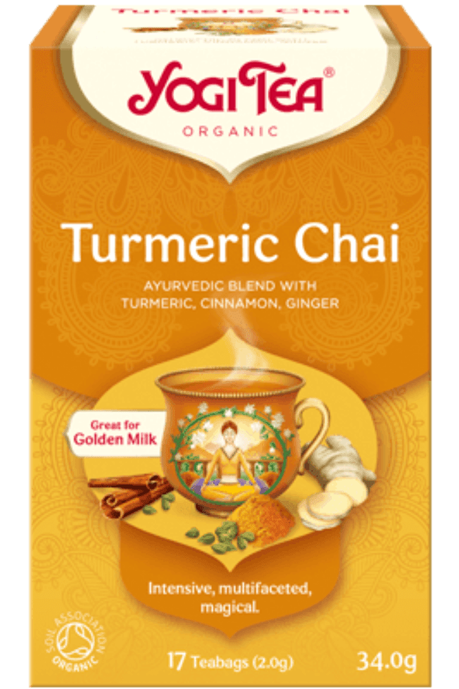 Turmeric Chai te, 17 poser, økologisk, Yogi Tea