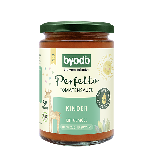 Pastasaus, mild, 350 g, økologisk, Byodo