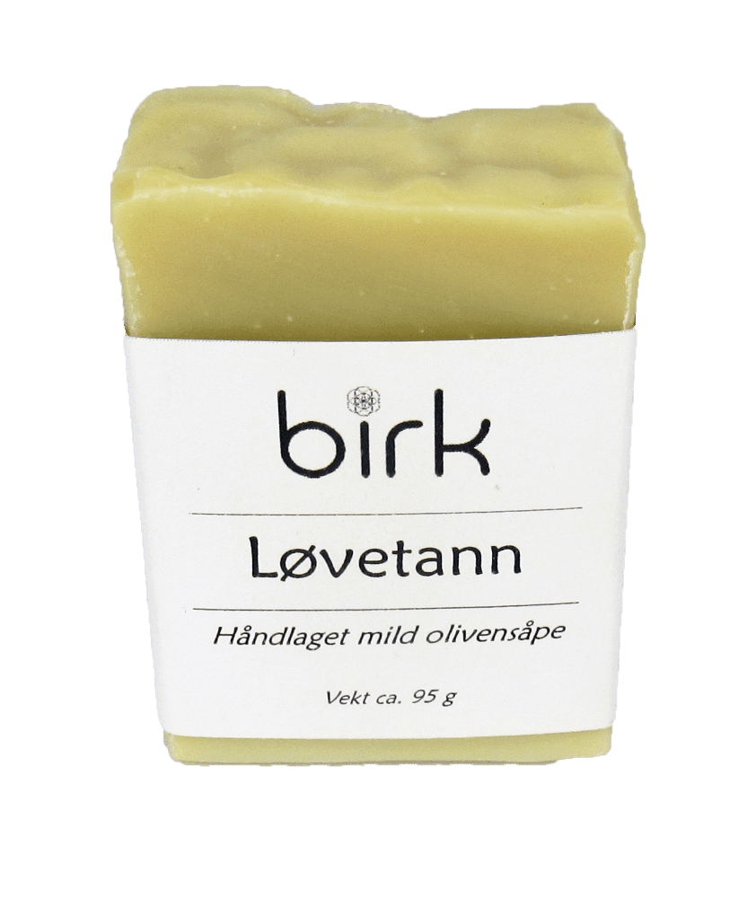 Såpestykke, løvetann, 95 g, Birk